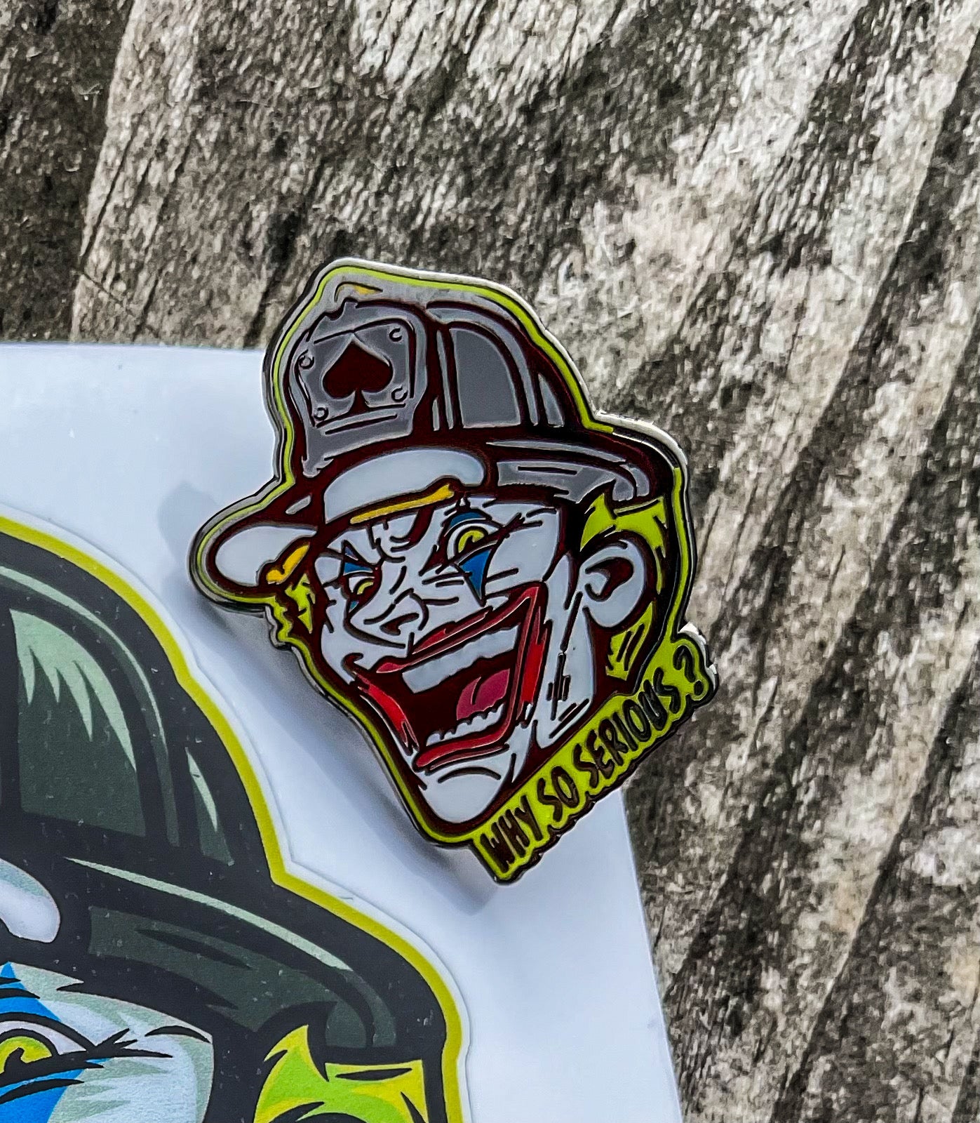 "Why So Serious?" Joker Pin