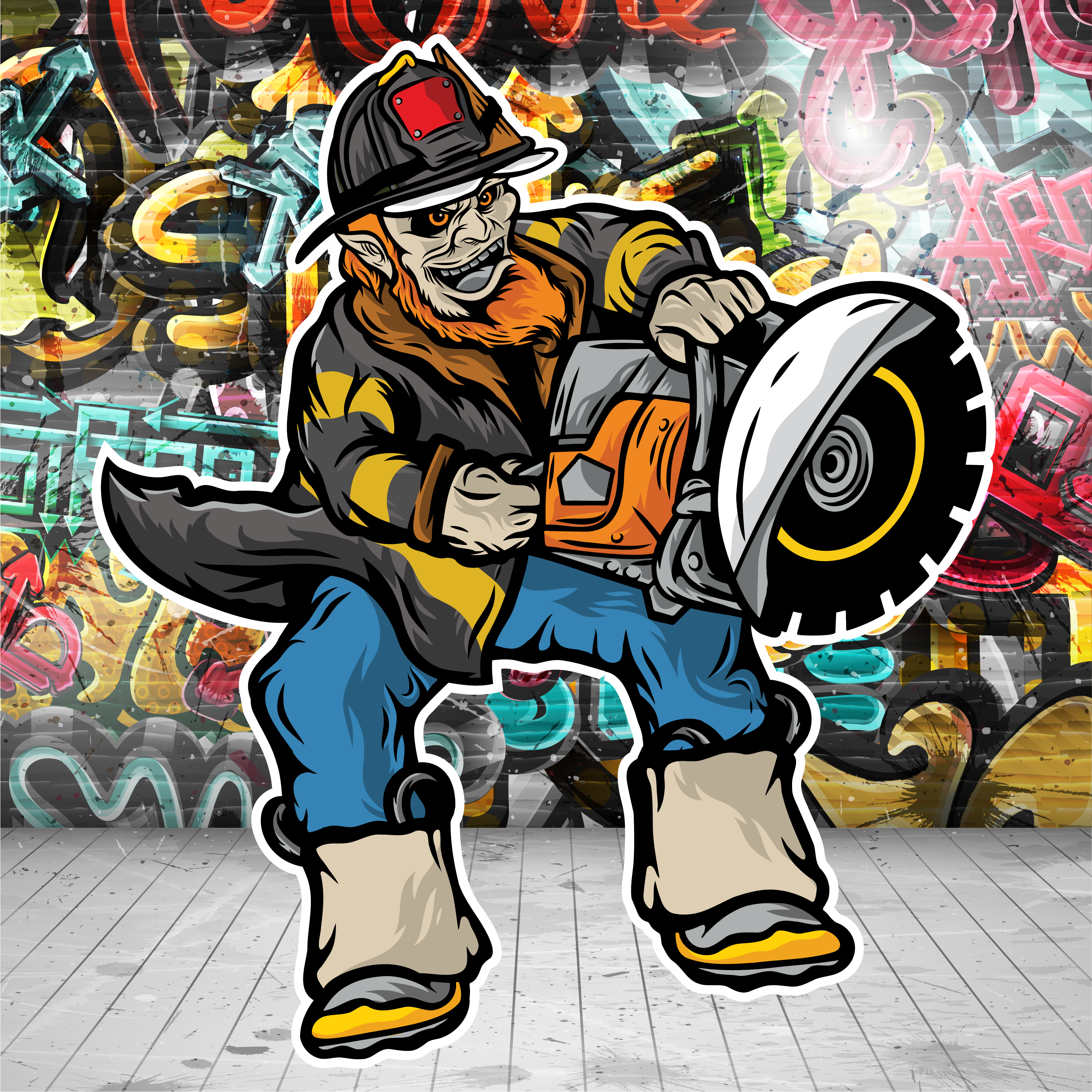Black Helmet Mafia Truck Co. Sticker – Black Helmet Mafia Graphics