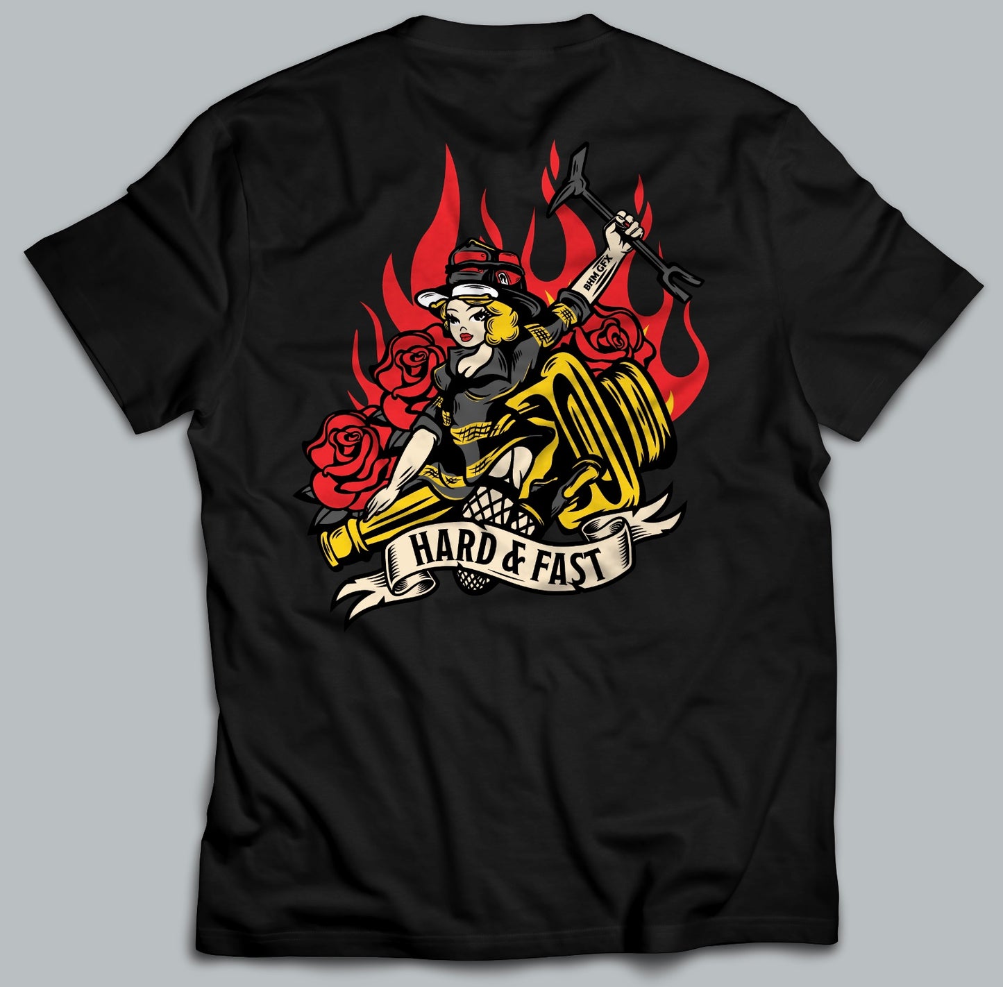 Hard & Fast Black Shirt