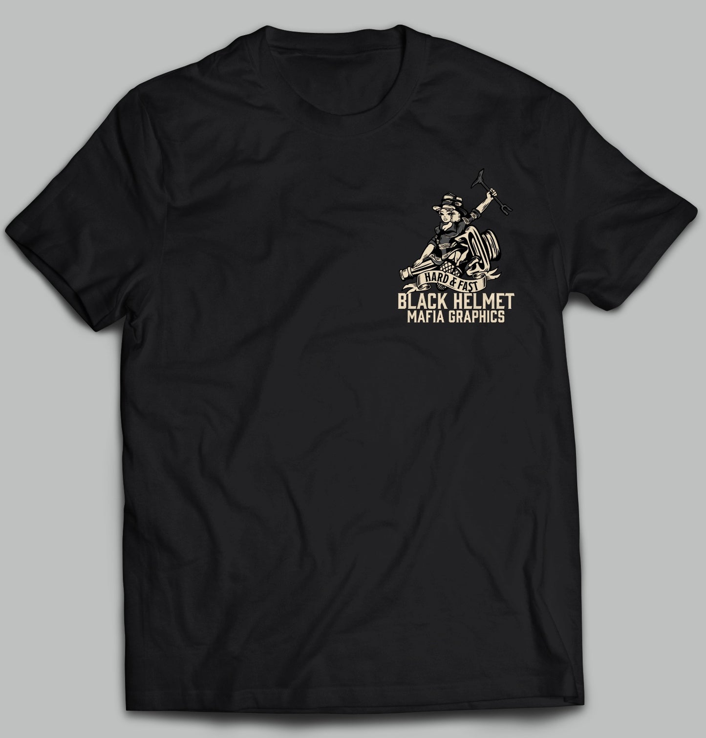 Hard & Fast Black Shirt