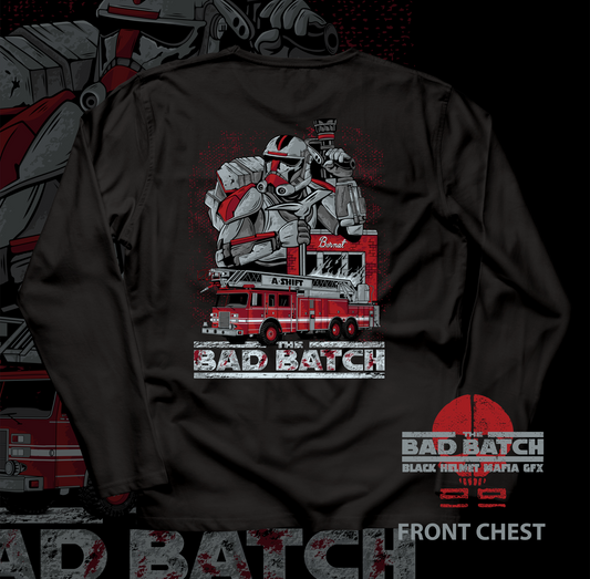 *Pre-Order* The Bad Batch Long Sleeve Shirt, A-Shift Uxbridge Fire