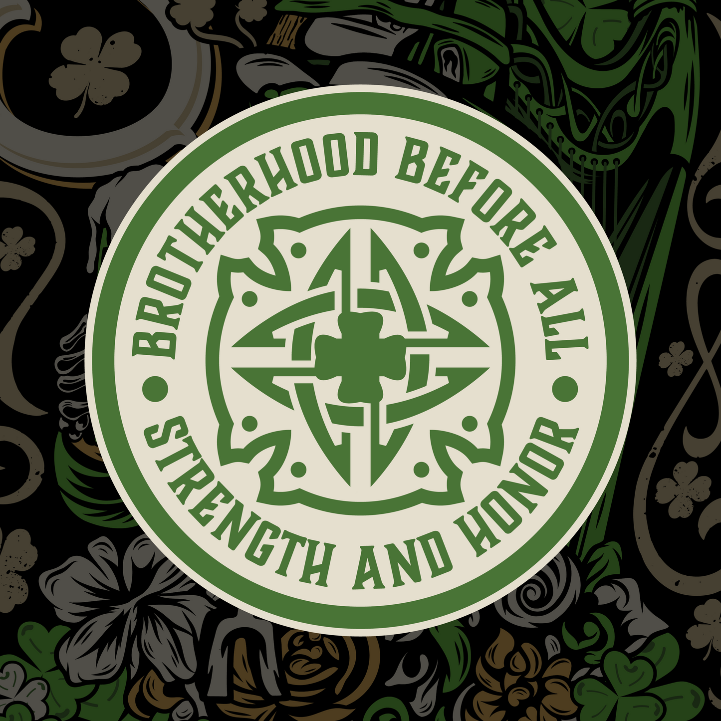 Brotherhood Before All Sticker