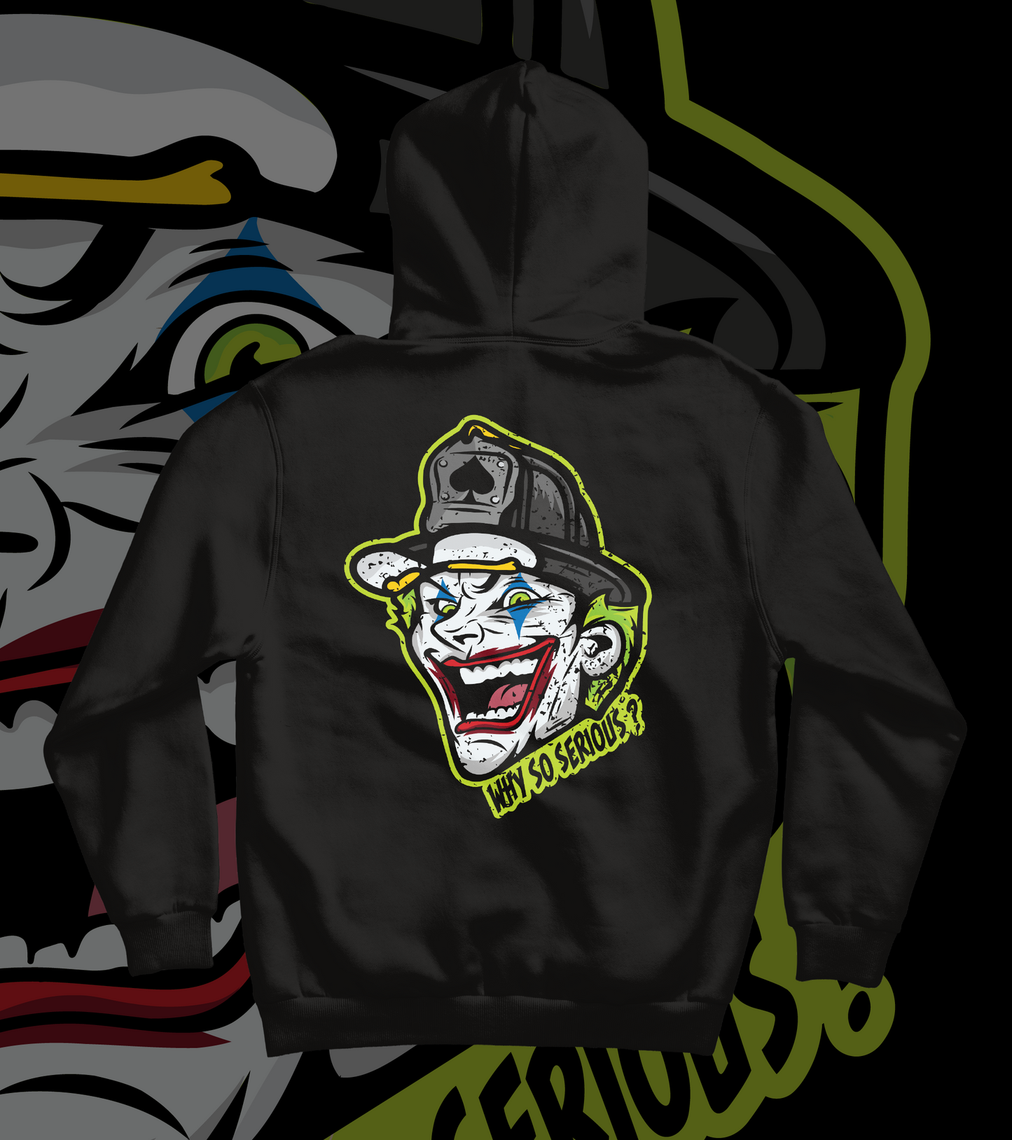 "Why So Serious?" Joker Hoodie